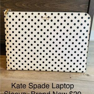 Kate Spade Polka Dot Laptop Sleeve